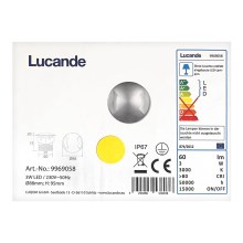 Lucande - LED Zunanja vgradna svetilka HELENE LED/3W/230V IP67