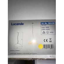 Lucande - Lestenec na vrvici LOURENCO 3xE27/60W/230V