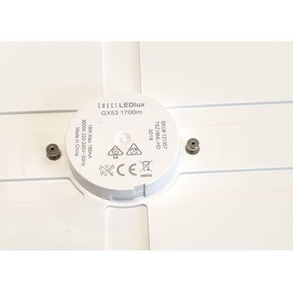 Lucci air 121357 - LED Stropna luč za ventilator LED / 18W / 230V