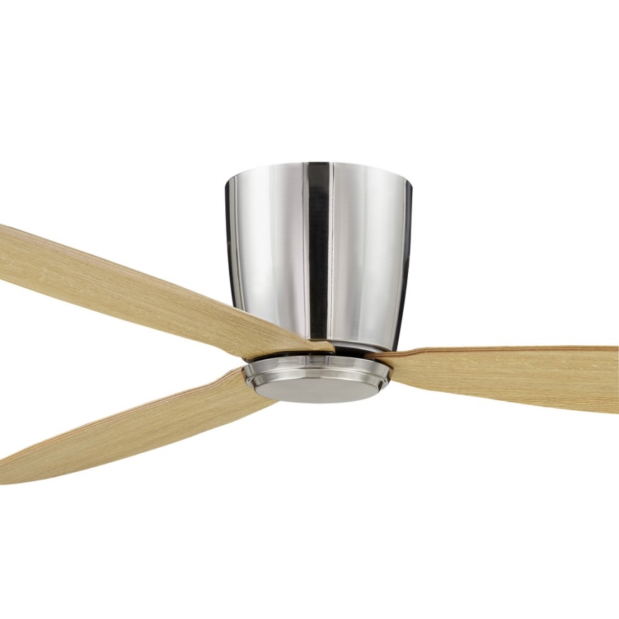 Lucci air 210519 - Stropni ventilator AIRFUSION RADAR sijajni krom/les + Daljinski upravljalnik