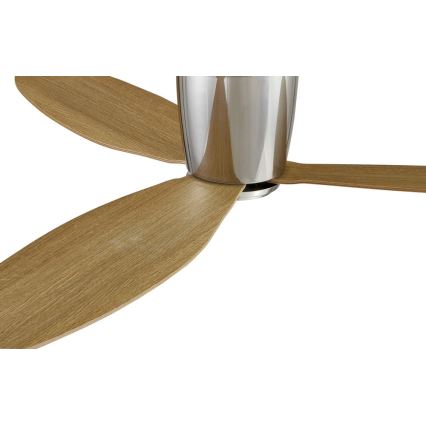 Lucci air 210519 - Stropni ventilator AIRFUSION RADAR sijajni krom/les + Daljinski upravljalnik