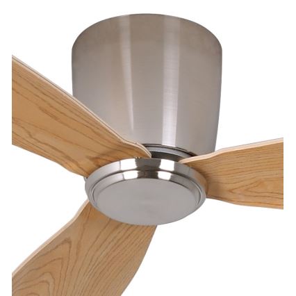 Lucci air 210519 - Stropni ventilator AIRFUSION RADAR sijajni krom/les + Daljinski upravljalnik