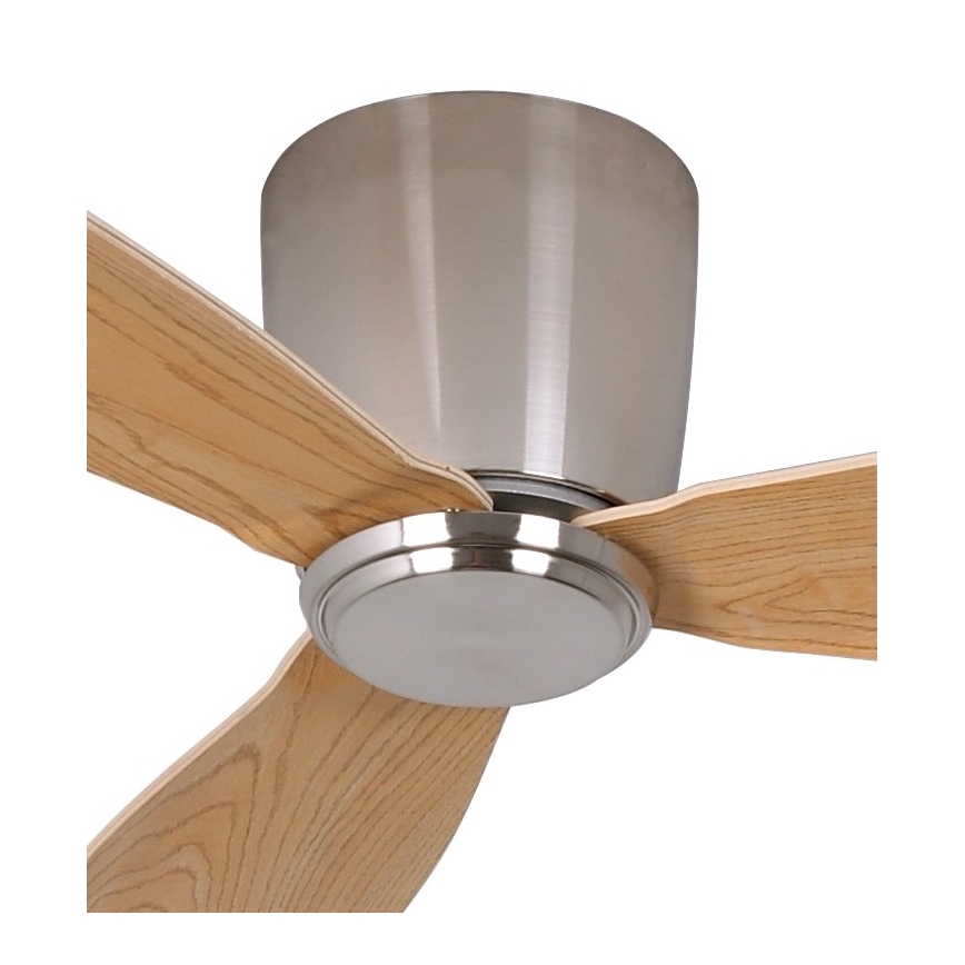 Lucci air 210519 - Stropni ventilator AIRFUSION RADAR sijajni krom/les + Daljinski upravljalnik