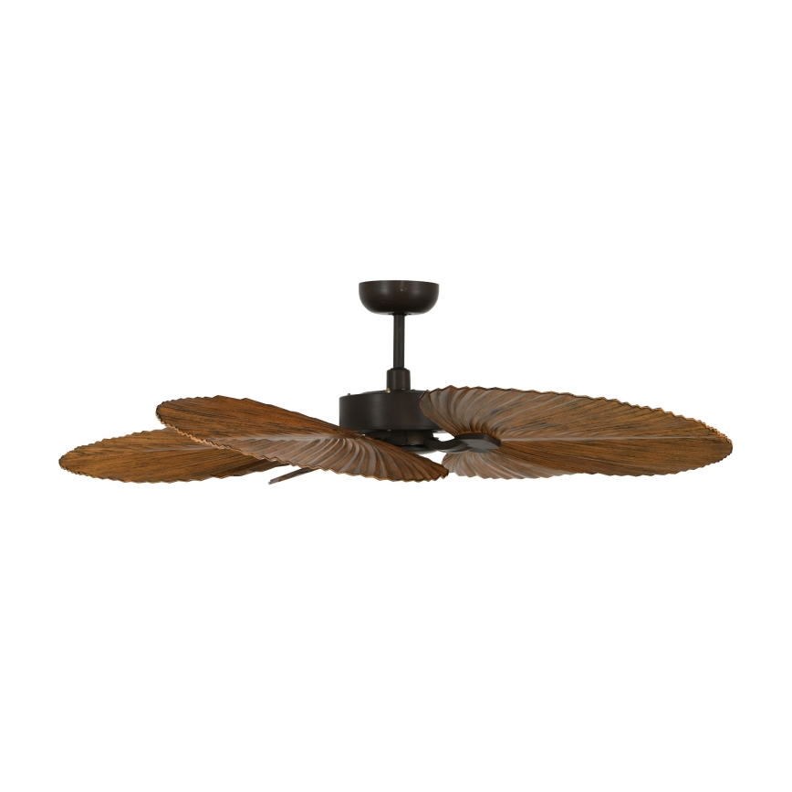 Lucci Air 21065549 - Stropni ventilator BALI pr. 132 cm rjava + Daljinski upravljalnik