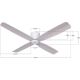 Lucci air 210986 - Stropni ventilator FRASER bela/les + Daljinski upravljalnik