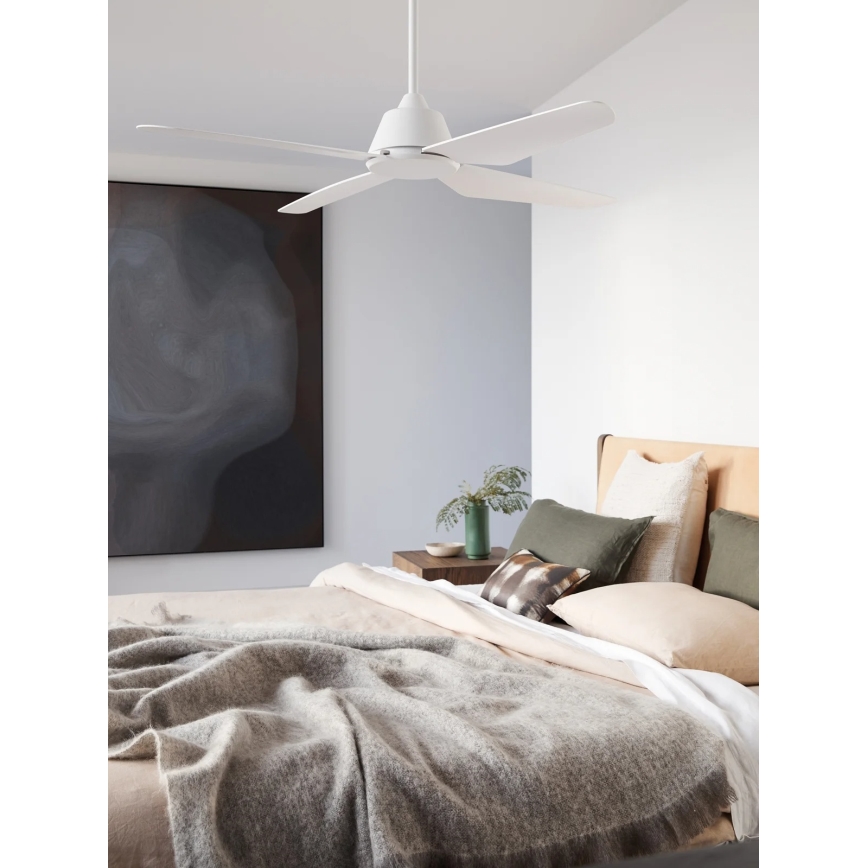 Lucci Air 212991 - Stropni ventilator ARIA premera 122 cm, bel + daljinski upravljalnik