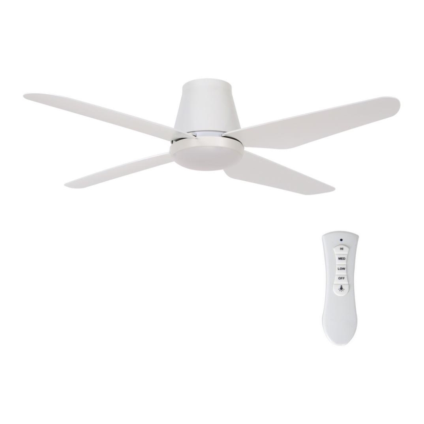 Lucci air 213001 - LED Stropni ventilator AIRFUSION ARIA LED/18W/230V bela + Daljinski upravljalnik