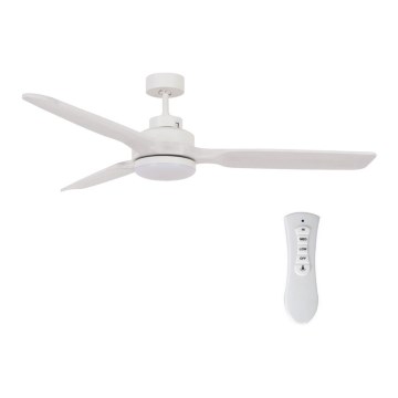 Lucci air 213055 - LED stropni ventilator SHOALHAVEN GX53/17W/230V paulovnija/bela premer 142 cm + daljinski upravljalnik
