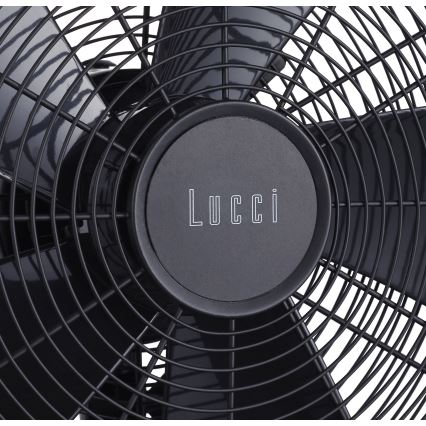 Lucci Air 213115EU - Stoječi ventilator BREEZE črna