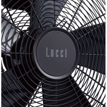 Lucci Air 213115EU - Stoječi ventilator BREEZE črna