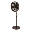 Lucci Air 213116EU - Stoječi ventilator BREEZE rjava