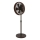 Lucci Air 213116EU - Stoječi ventilator BREEZE rjava