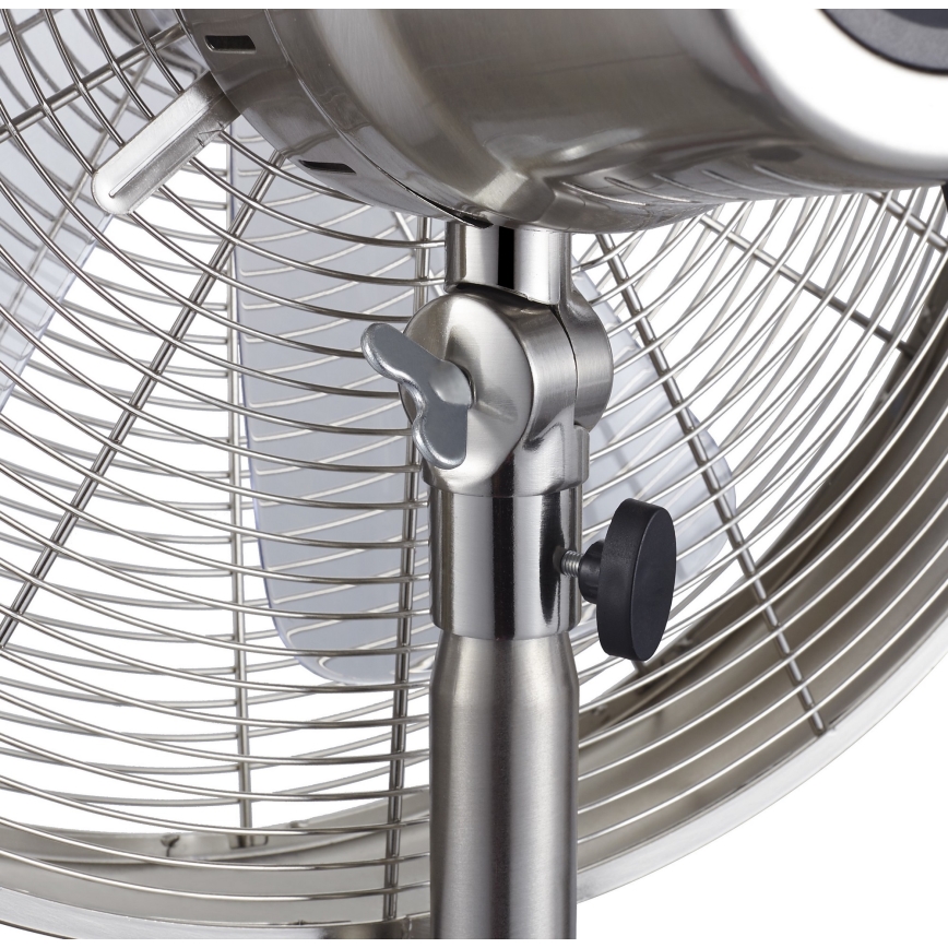 Lucci Air 213117EU - Stoječi ventilator BREEZE mat krom