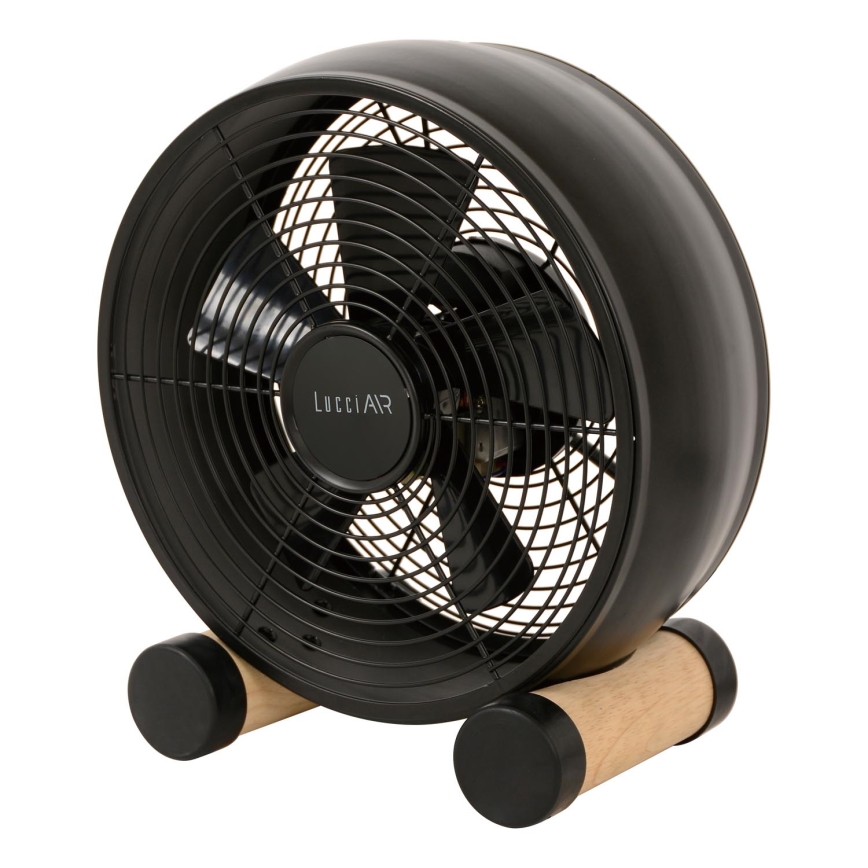 Lucci air 213120 - Namizni ventilator BREEZE črna