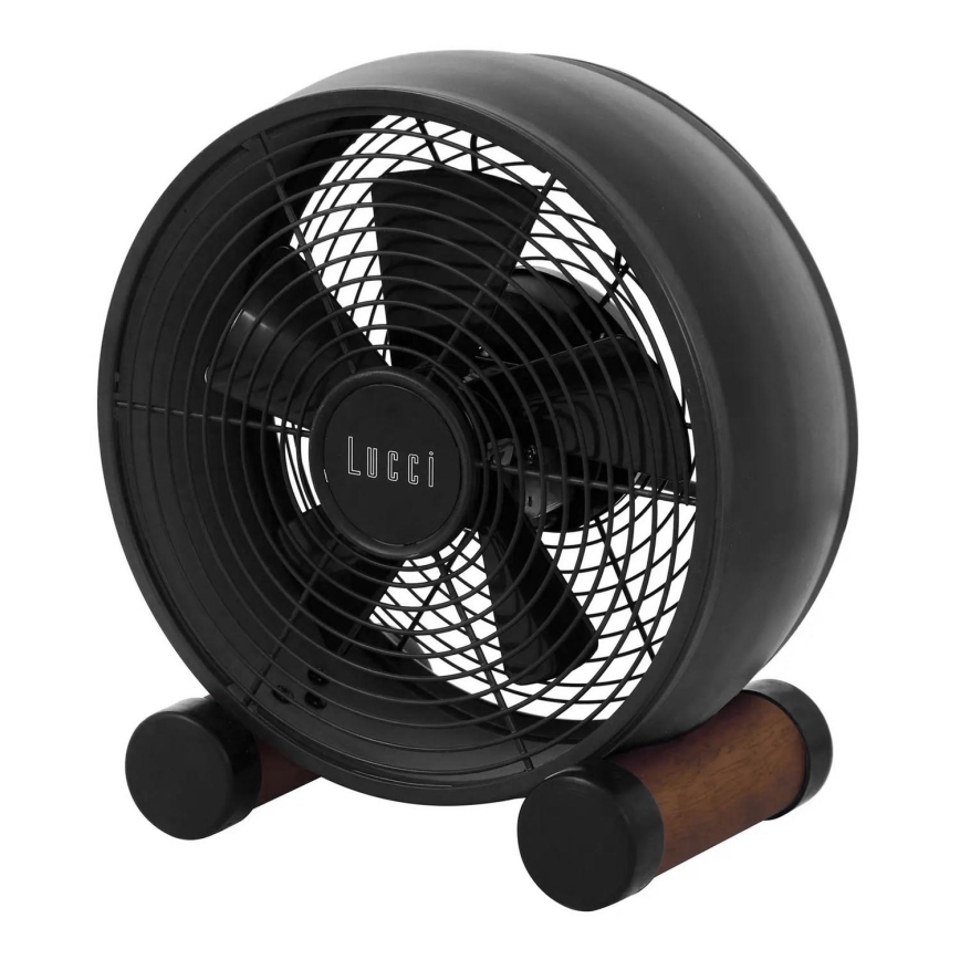 Lucci air 213121 - Namizni ventilator BREEZE rjava