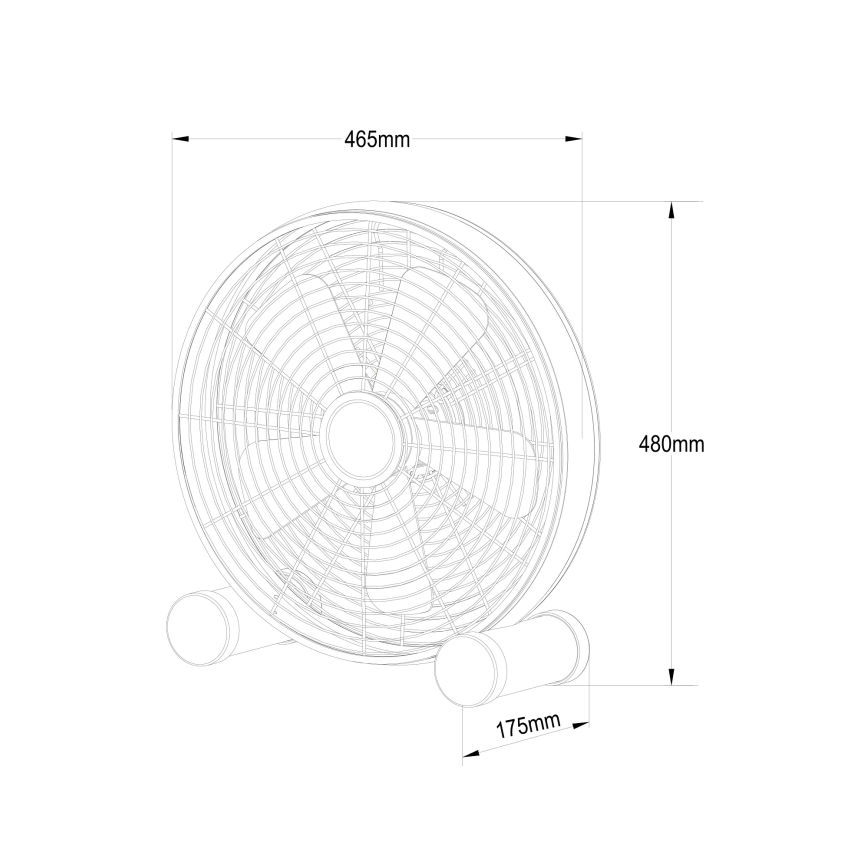 Lucci Air 213123EU - Talni ventilator BREEZE rjava