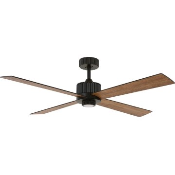 Lucci air 213170 - LED Stropni ventilator NEWPORT wenge/rjava + Daljinski upravljalnik