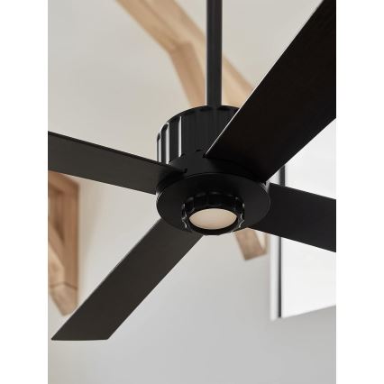 Lucci air 213170 - LED Stropni ventilator NEWPORT wenge/rjava + Daljinski upravljalnik