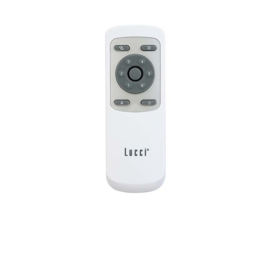Lucci air 213171 - LED Stropni ventilator NEWPORT les/bela/bež + Daljinski upravljalnik