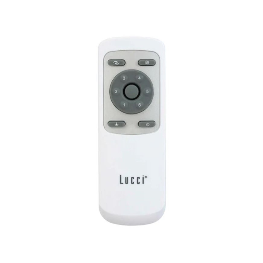 Lucci Air 21318349 - LED Zatemnitveni stropni ventilator ATLANTA 1xGX53/12W/230V pr. 142 cm črna + Daljinski upravljalnik