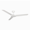 Lucci Air 21321549 - Stropni ventilator ABYSS pr. 142 cm IP66 bela + Daljinski upravljalnik