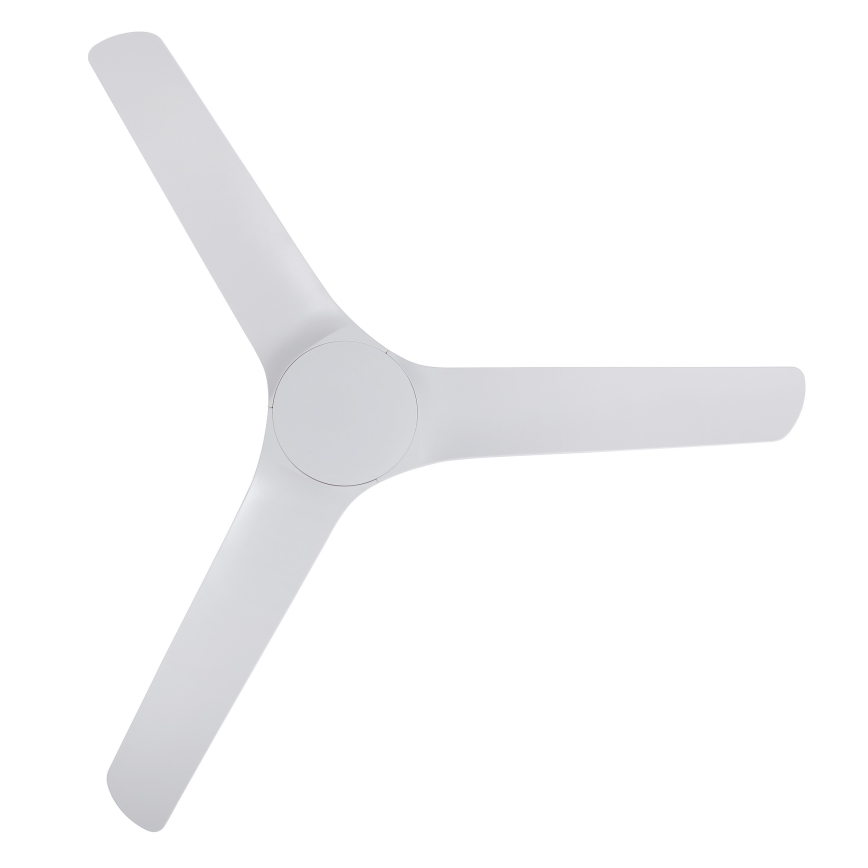 Lucci Air 21321549 - Stropni ventilator ABYSS pr. 142 cm IP66 bela + Daljinski upravljalnik