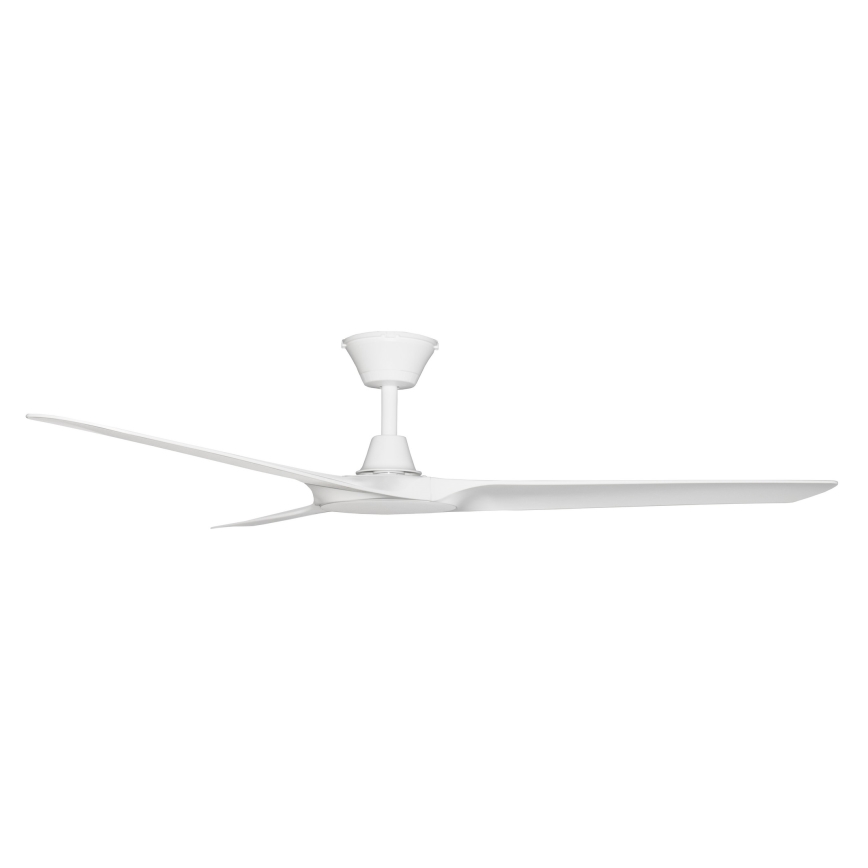 Lucci Air 21321549 - Stropni ventilator ABYSS pr. 142 cm IP66 bela + Daljinski upravljalnik