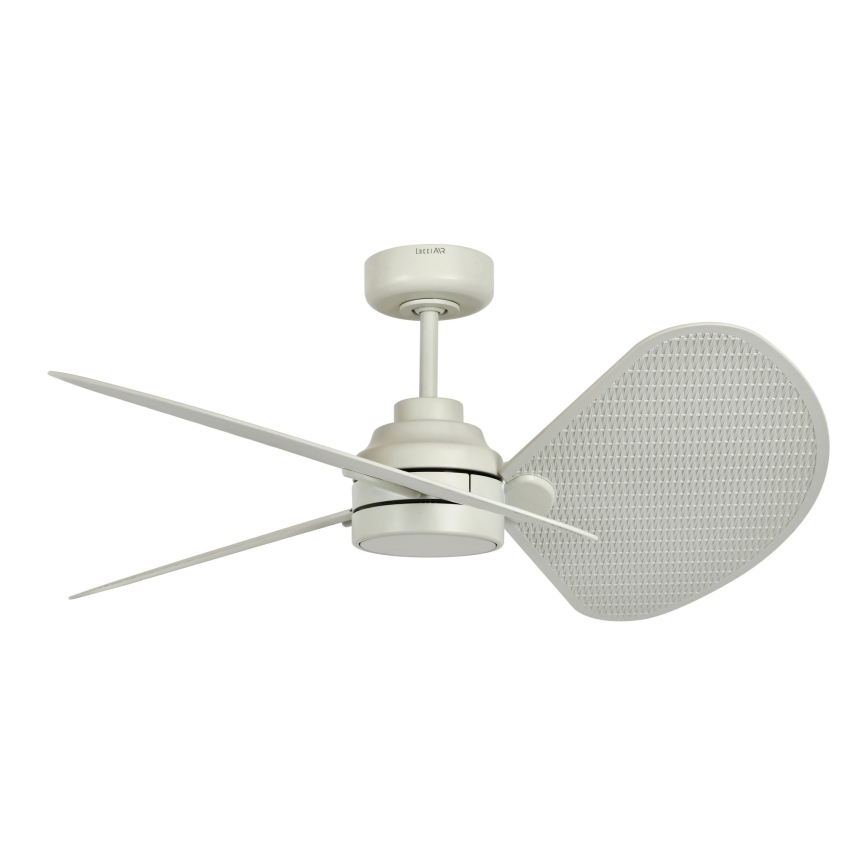 Lucci Air 21325449 - LED zatemljiv stropni ventilator SABLE 1xGX53/12W/230V 3000/4000/5000K premer 91,5 cm kremna + daljinski upravljalnik