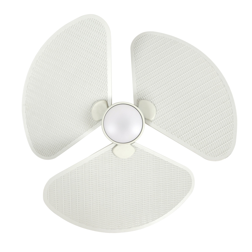 Lucci Air 21325449 - LED zatemljiv stropni ventilator SABLE 1xGX53/12W/230V 3000/4000/5000K premer 91,5 cm kremna + daljinski upravljalnik