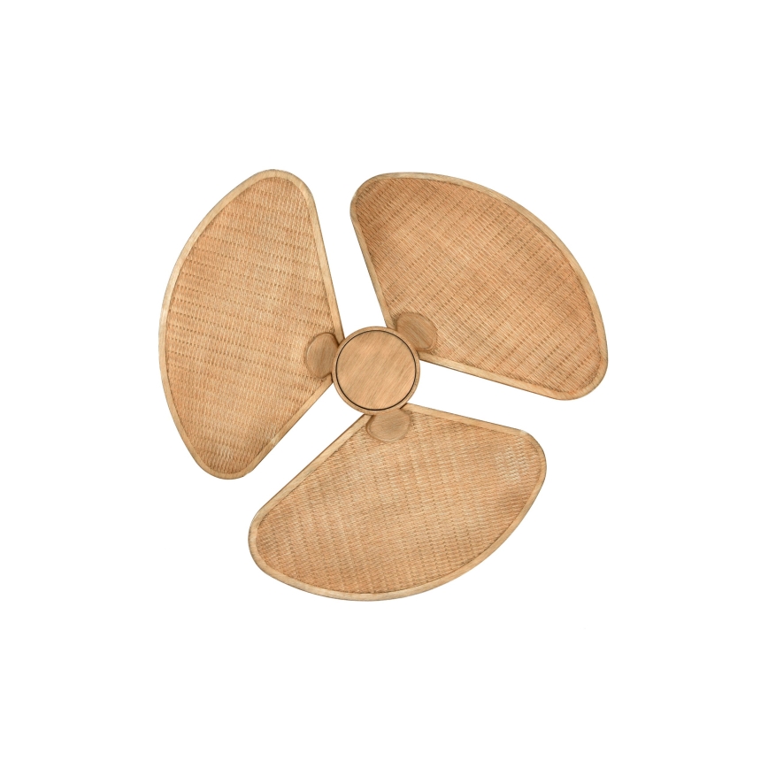 Lucci Air 21325549 - LED zatemljiv stropni ventilator SABLE 1xGX53/12W/230V 3000/4000/5000K premer 91,5 cm rjava + daljinski upravljalnik