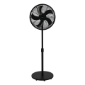 Lucci Air 21326549 - Stojni ventilator GLIDE 36W/230V, premer 45 cm, v črni barvi