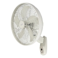Lucci Air 21326649 - Stenski ventilator GLIDE 36W/230V premer 45 cm bel + daljinski upravljalnik