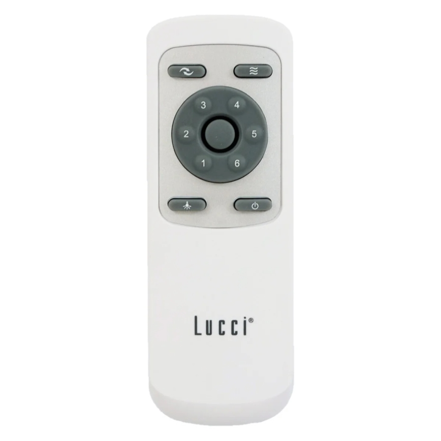 Lucci Air 21326849 - Stropni ventilator BALI premer 132 cm bež + daljinski upravljalnik