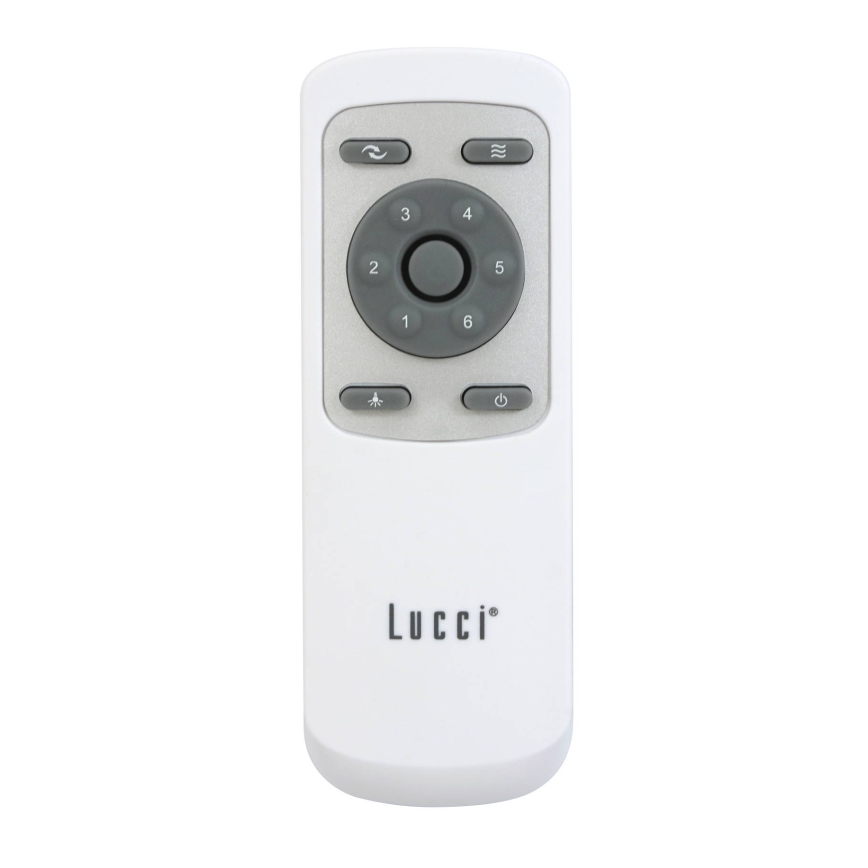 Lucci air 213300 - LED Zatemnitveni stropni ventilator UNIONE 1xGX53/12W/230V rjava + Daljinski upravljalnik