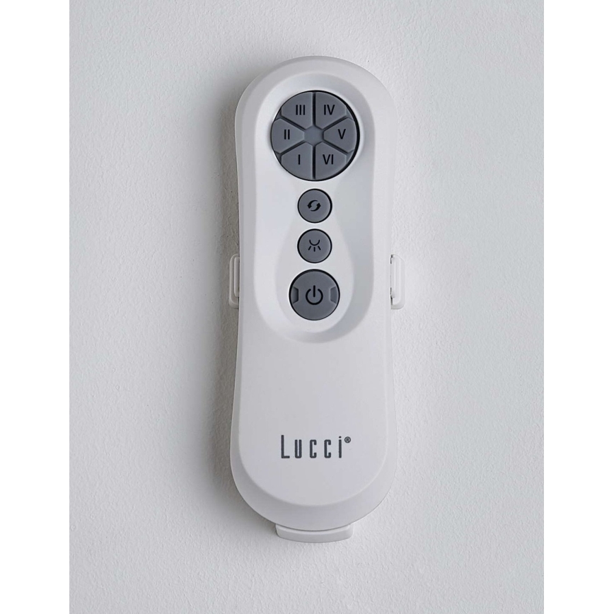 Lucci air 213355-LED Zatemnitveni stropni ventilator NAUTICA 1xGX53/12W/230V rjava/sijajni krom + Daljinski upravljalnik