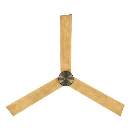 Lucci air 21610449 - LED Zatemnitveni stropni ventilator CLIMATE 1xGX53/12W/230V rjava/sijajni krom + Daljinski upravljalnik