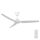 Lucci air 21616249 - Stropni ventilator POLIS IP55 bela + Daljinski upravljalnik