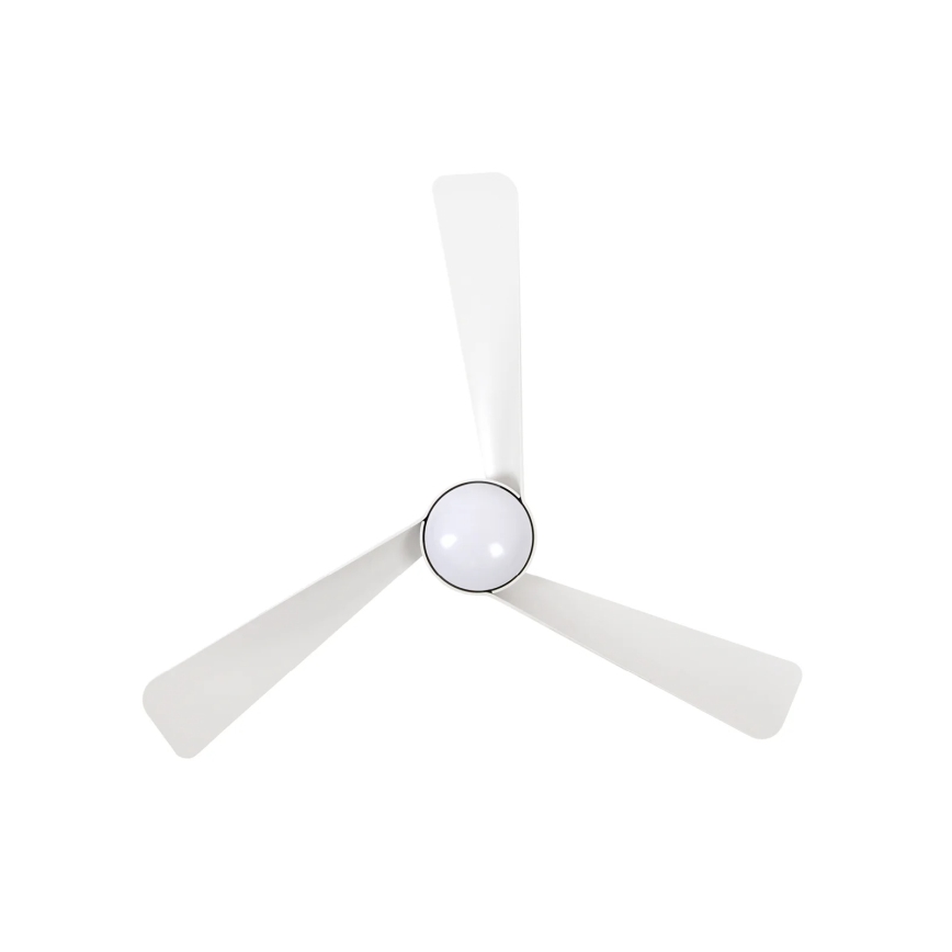 Lucci Air 21617049 - LED zatemljiv stropni ventilator OSPREY 1xGX53/12W/230V premer 132 cm bela + daljinski upravljalnik