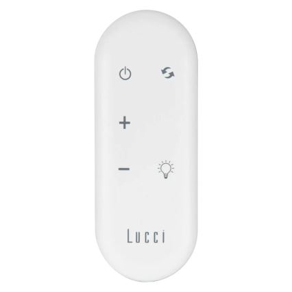 Lucci Air 21617049 - LED zatemljiv stropni ventilator OSPREY 1xGX53/12W/230V premer 132 cm bela + daljinski upravljalnik
