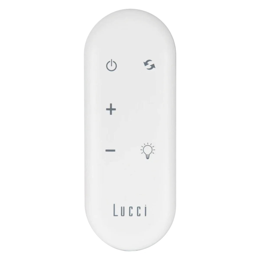 Lucci Air 21617049 - LED zatemljiv stropni ventilator OSPREY 1xGX53/12W/230V premer 132 cm bela + daljinski upravljalnik