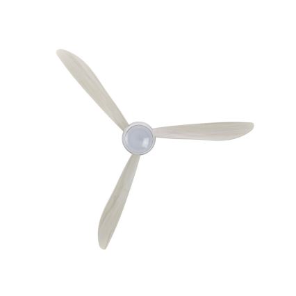 Lucci air 512911 - LED Stropni ventilator AIRFUSION NORDIC LED/20W/230V les/bela + Daljinski upravljalnik