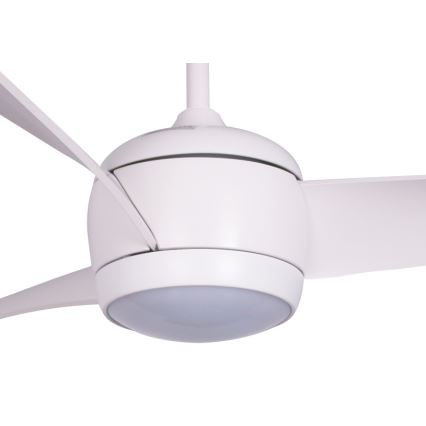 Lucci air 512911 - LED Stropni ventilator AIRFUSION NORDIC LED/20W/230V les/bela + Daljinski upravljalnik