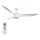 Lucci air 512911 - LED stropni ventilator AIRFUSION NORDIC LED/20W/230V les/bela premer 142 cm + daljinski upravljalnik