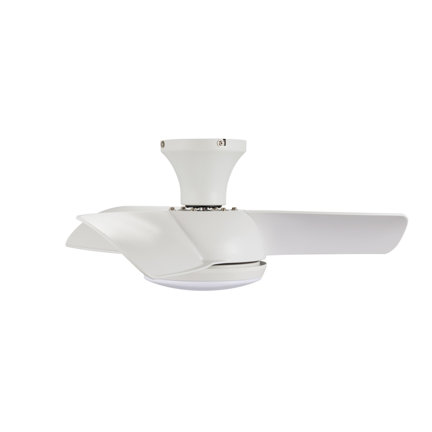 Lucci air 513071 - LED Zatemnitveni stropni ventilator SYROS LED/18W/230V 3000/4000/6000K bela + Daljinski upravljalnik