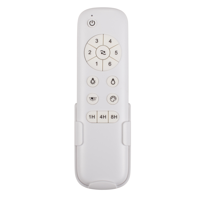 Lucci air 513071 - LED Zatemnitveni stropni ventilator SYROS LED/18W/230V 3000/4000/6000K bela + Daljinski upravljalnik