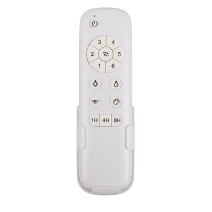 Lucci air 513072 - LED Zatemnitveni stropni ventilator BRONX LED/18W/230V 3000/4000/6000K črna/sijajni krom + Daljinski upravljalnik