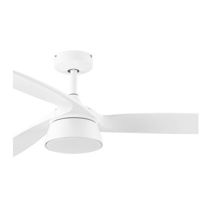 Lucci Air 513073 - LED stropni ventilator BRONX z zatemnitveno funkcijo LED/18W/230V 3000/4000/6000K, premer 132 cm, bel + daljinski upravljalnik