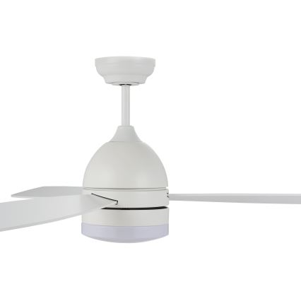 Lucci air 513075 - LED Stropni ventilator VECTOR LED/25W/230V 3000/4200/6500K bela + Daljinski upravljalnik