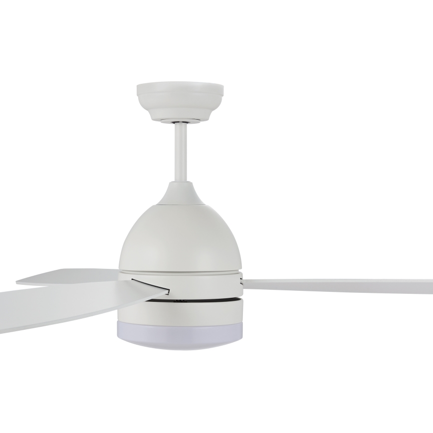 Lucci air 513075 - LED Stropni ventilator VECTOR LED/25W/230V 3000/4200/6500K bela + Daljinski upravljalnik