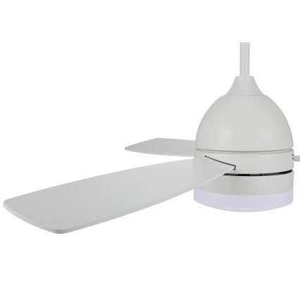 Lucci air 513075 - LED Stropni ventilator VECTOR LED/25W/230V 3000/4200/6500K bela + Daljinski upravljalnik
